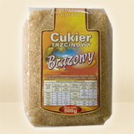 ROHRBRAUNZUCKER IM BEUTEL 500G