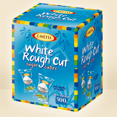
FOLIATED WHITE SUGAR CUBES