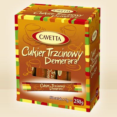 BROWN CANE SUGAR IN STICKS